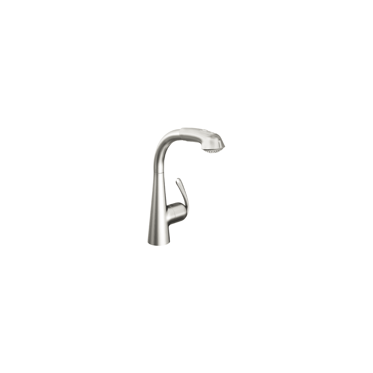 Grohe 3389300e Starlight Chrome Ladylux3 Pull Out Kitchen Faucet