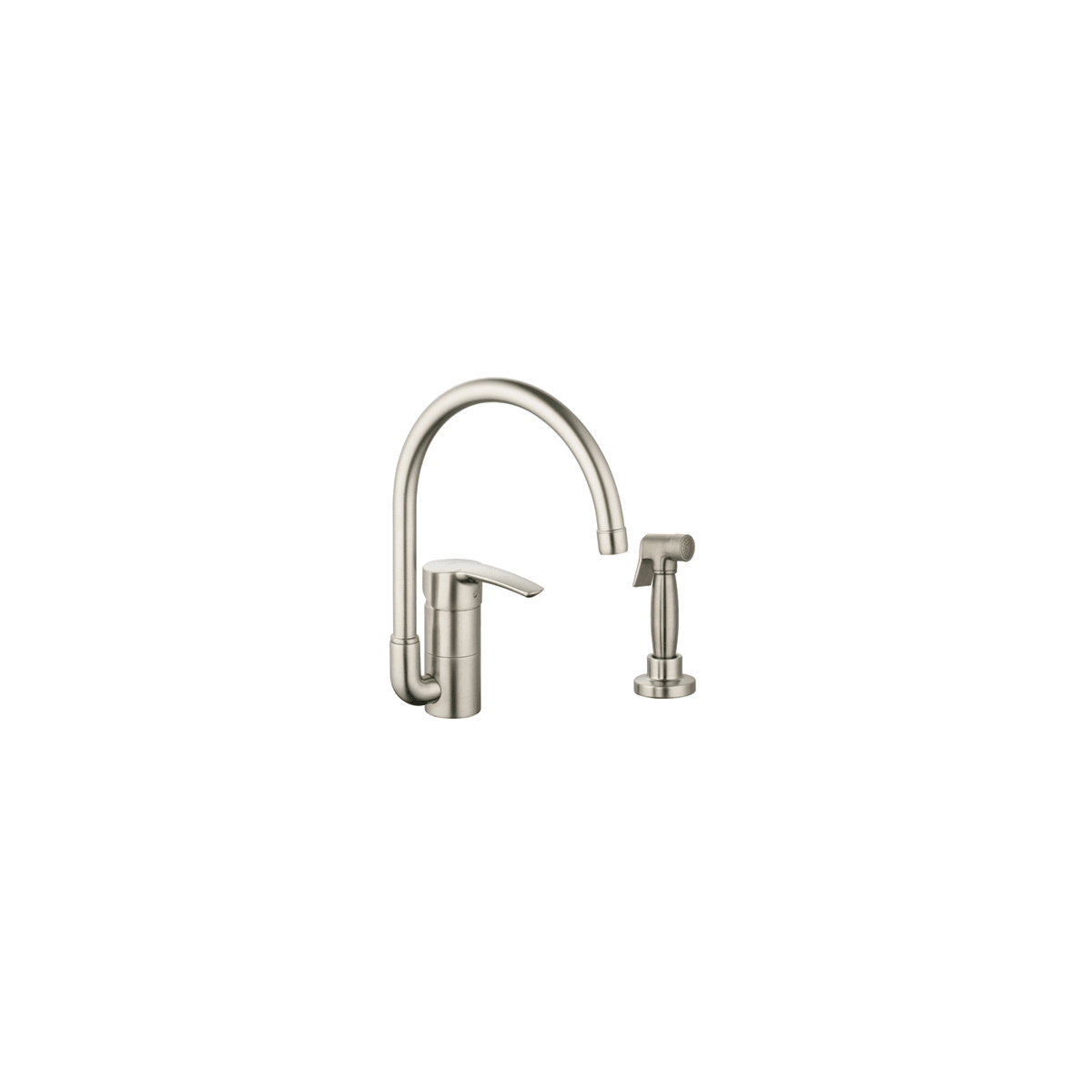 Grohe 33980ene Brushed Nickel Eurostyle High Arch Watercare