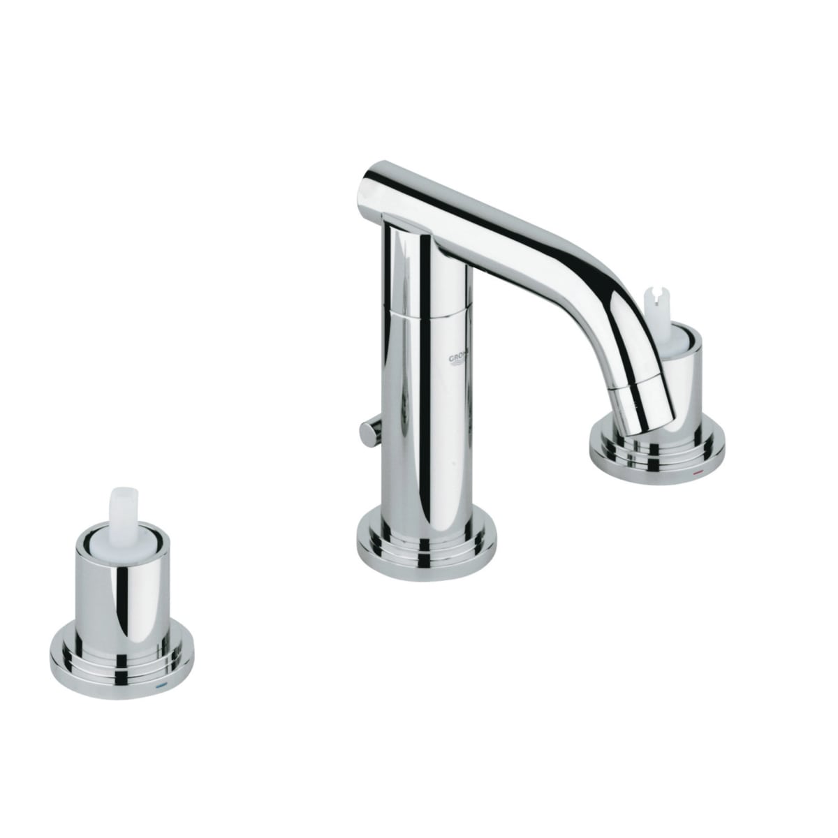 Grohe 2007200a Starlight Chrome Atrio 1 2 Gpm Widespread Bathroom Starlight Chrome Atrio 1 2 Gpm