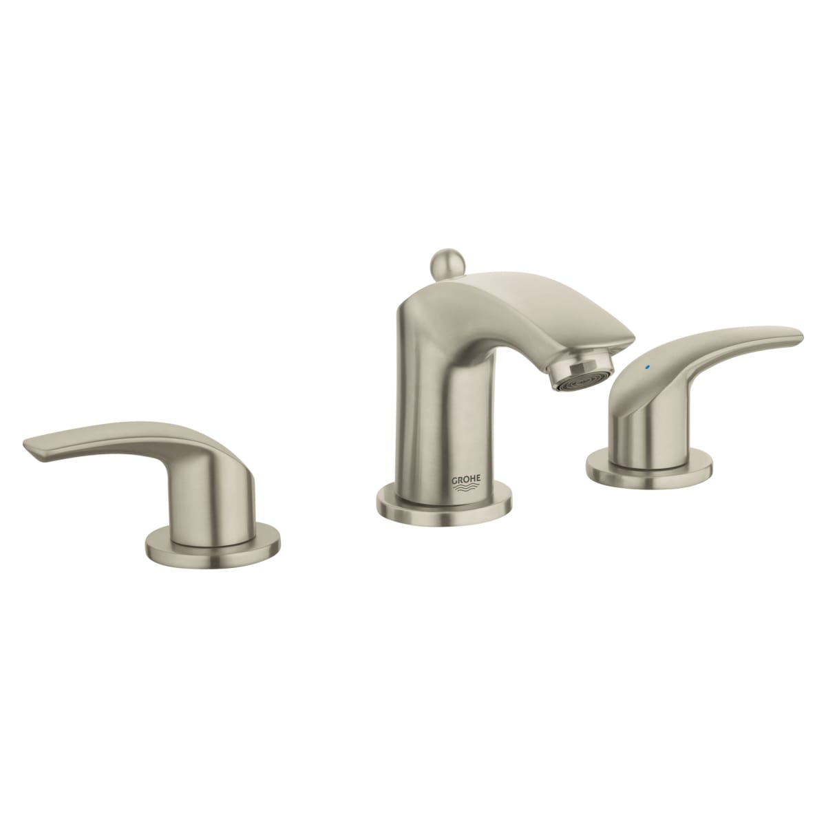 Grohe 20294ena Brushed Nickel Eurosmart 1 2 Gpm Widespread Bathroom Faucet With Silkmove Technology Free Metal Pop Up Drain Assembly Purchase Faucetdirect Com - Grohe Bathroom Sink Faucet Dripping Water Grohe 20294ena Brushed Nickel Eurosmart 1 2 Gpm Widespread Bathroom Faucet With Silkmove Technology Free Metal Pop Up Drain Assembly Purchase Faucetdirect Com - Grohe Bathroom Sink Faucet Dripping Water