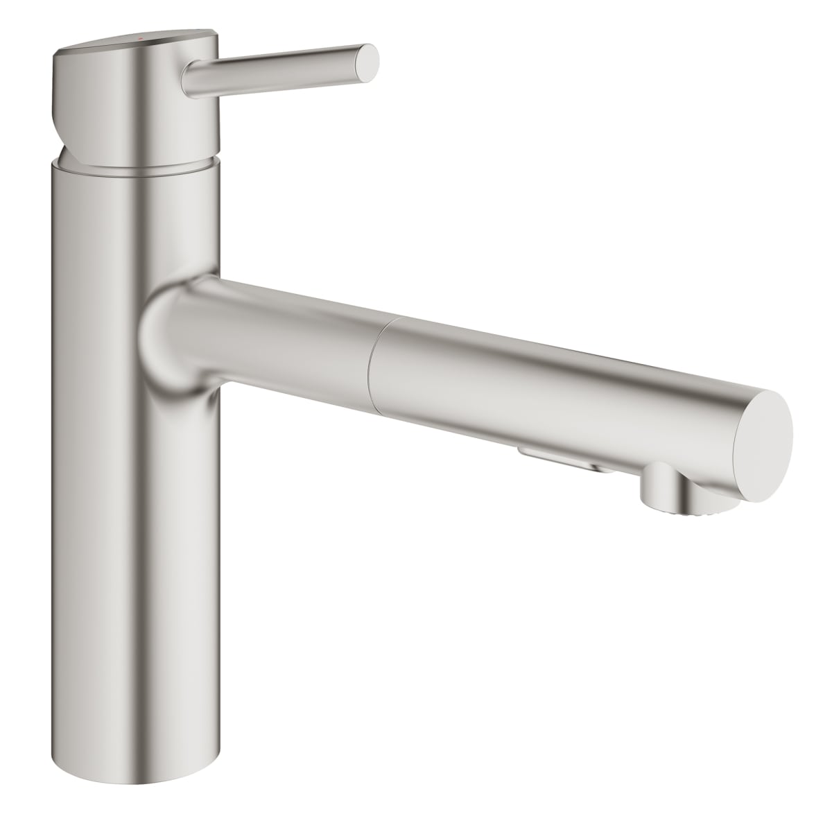 Grohe 31453dc1 Supersteel Concetto Pull Out Kitchen Faucet With 2