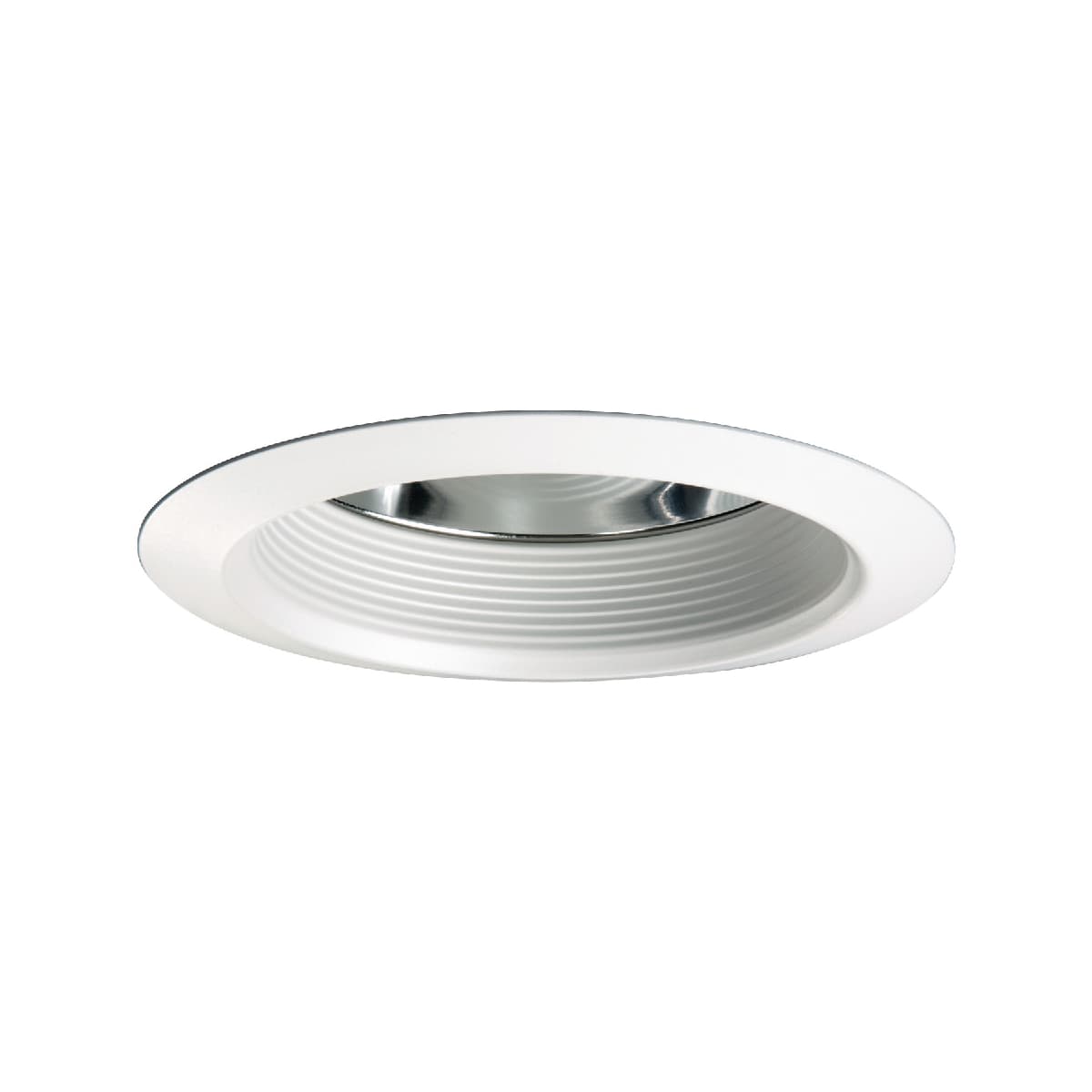 White Baffle Recessed Can Light Trim Shelly Lighting