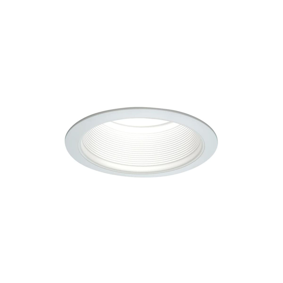 Halo 6100WB White 6 Tapered Baffle Recessed Trim LightingDirect