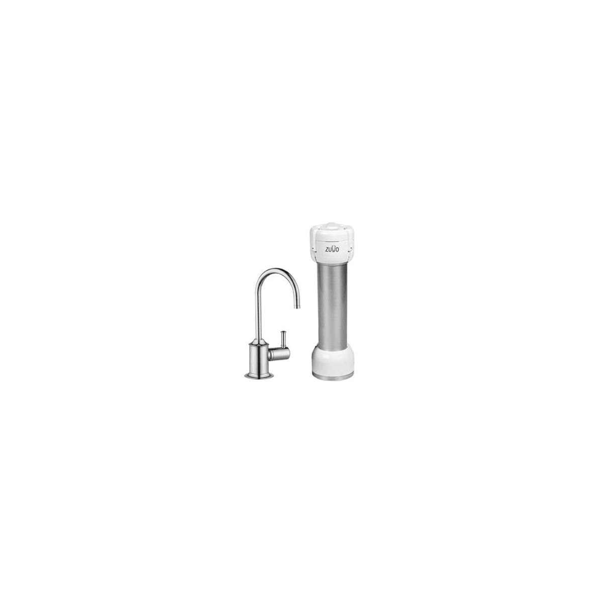 Hansgrohe Undefined Steel Optik Cold Only Faucet Water Filter
