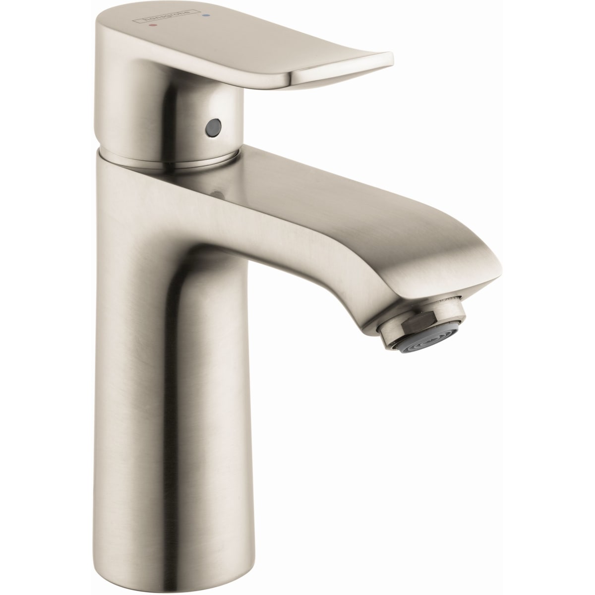 Hansgrohe 31080821 Brushed Nickel Metris Single Hole Bathroom
