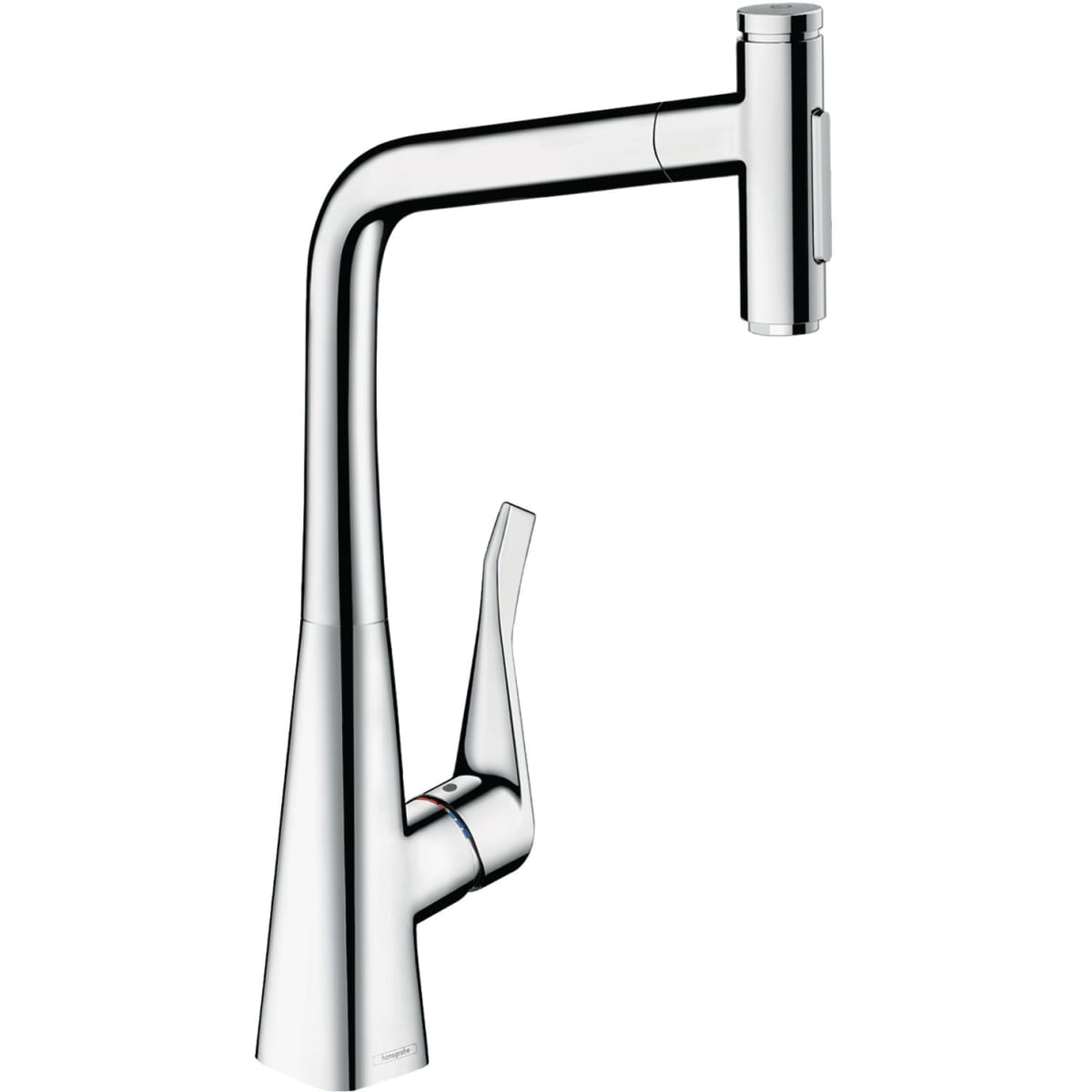 Hansgrohe 73816801 Steel Optic Metris Select 1.75 GPM Pull Out 