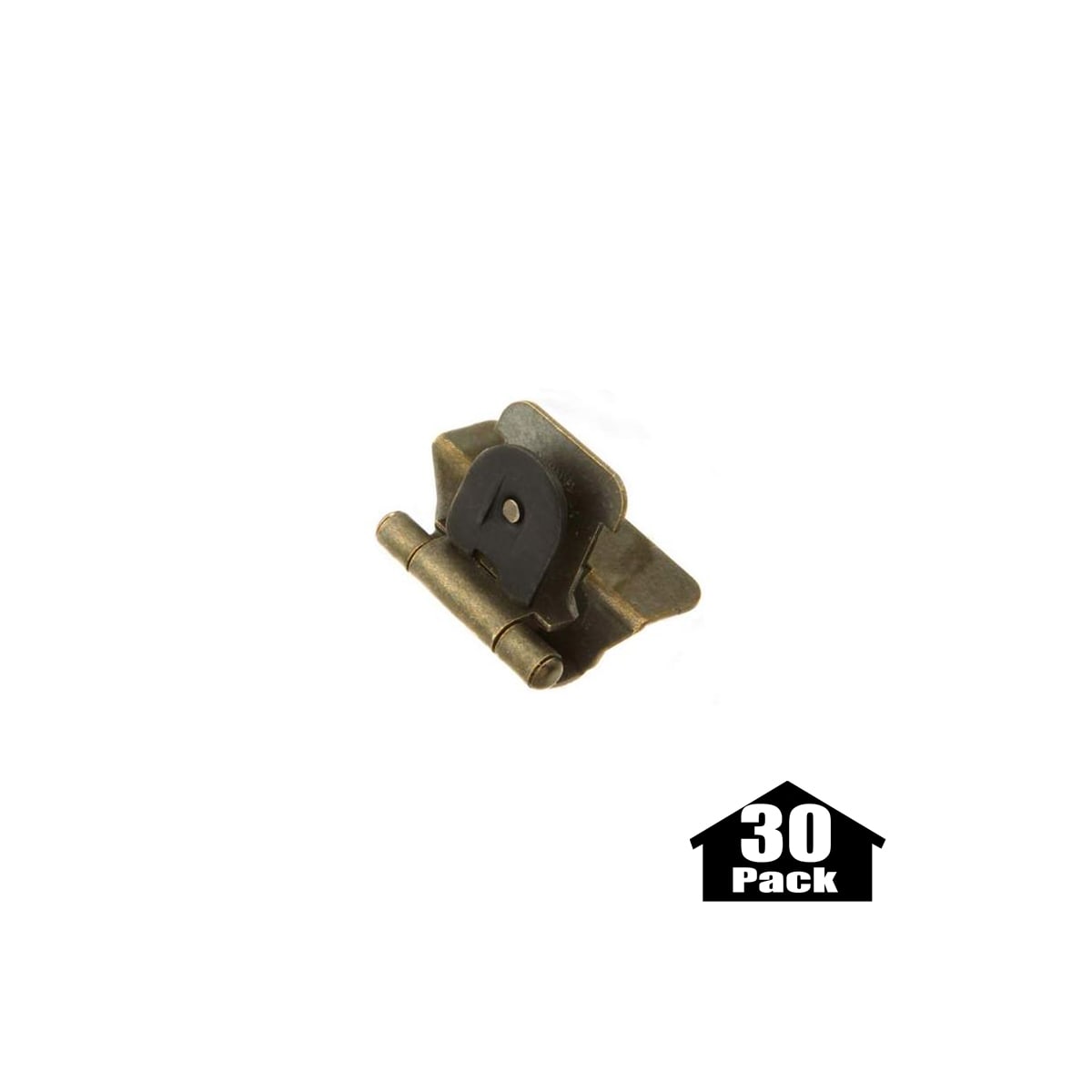 Hickory Hardware P5311 Ab 30pack Antique Brass 1 4 Inch Overlay