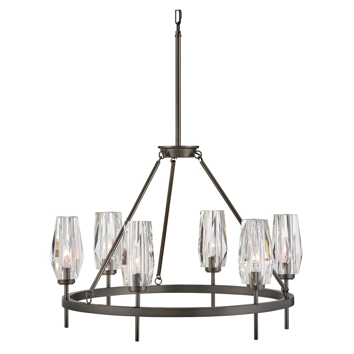 Hinkley Lighting 38255BX Black Oxide Ana 6 Light 30