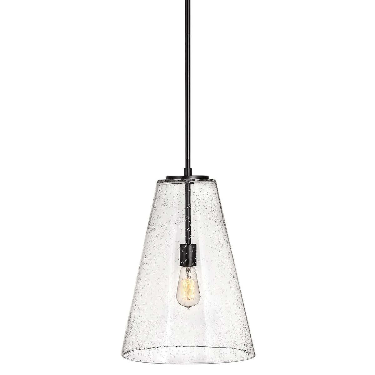 Hinkley Lighting 41047SK Satin Black Vance 1 Light 13