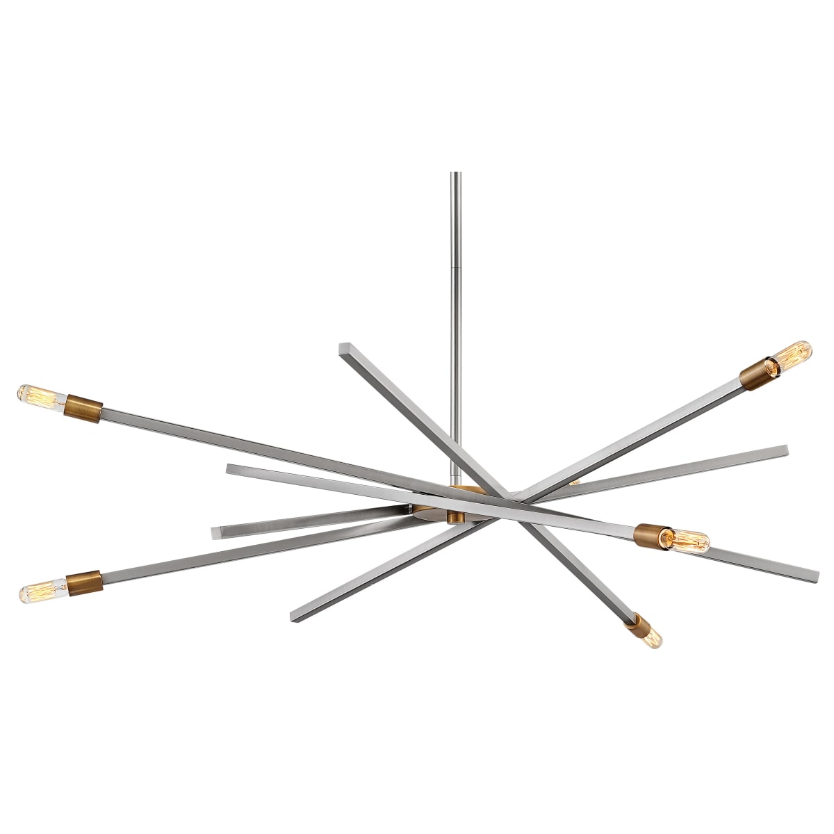 Hinkley Lighting 4766SK Satin Black / Brushed Nickel Archer