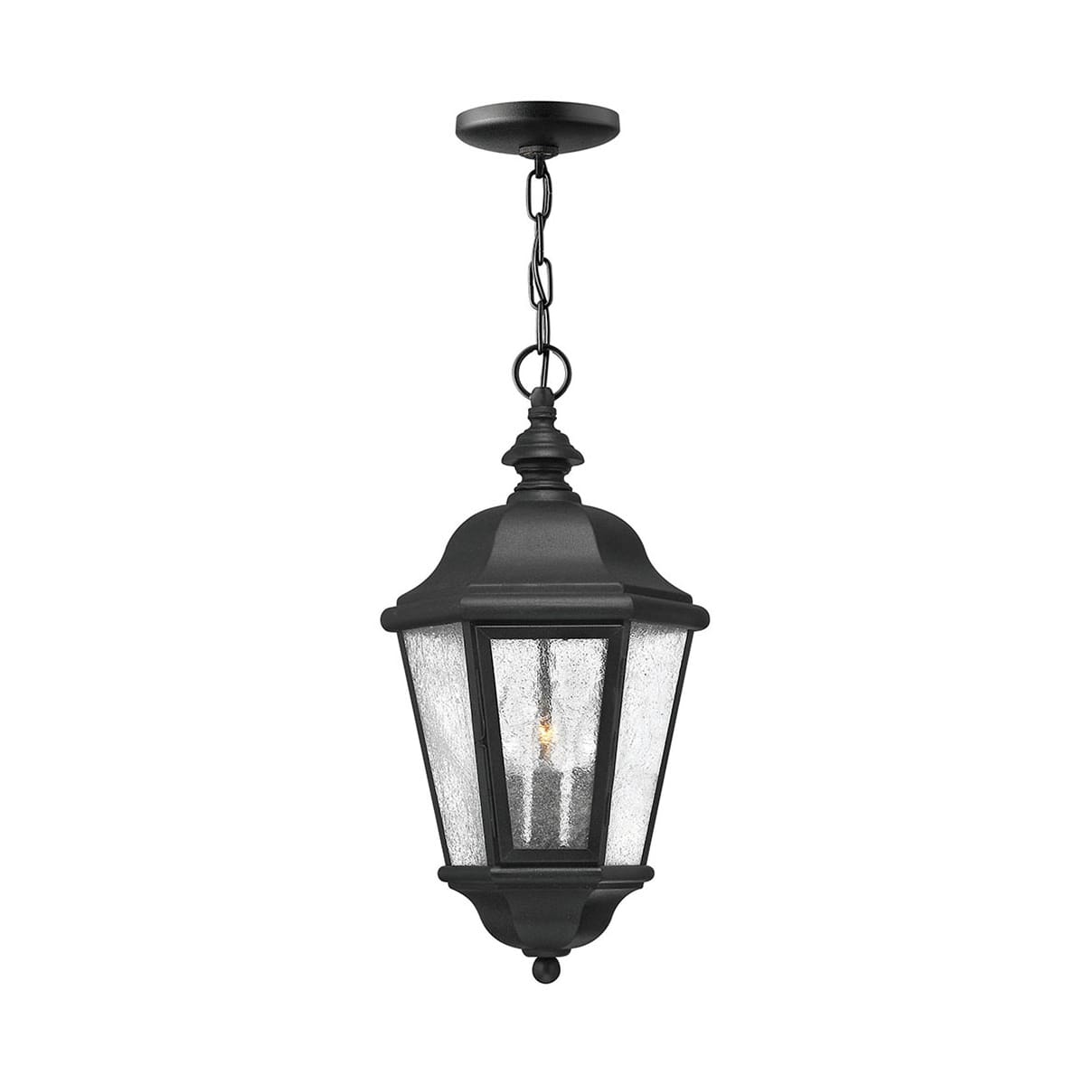 Hinkley Lighting 1672BK Black 3 Light Outdoor Lantern Pendant from