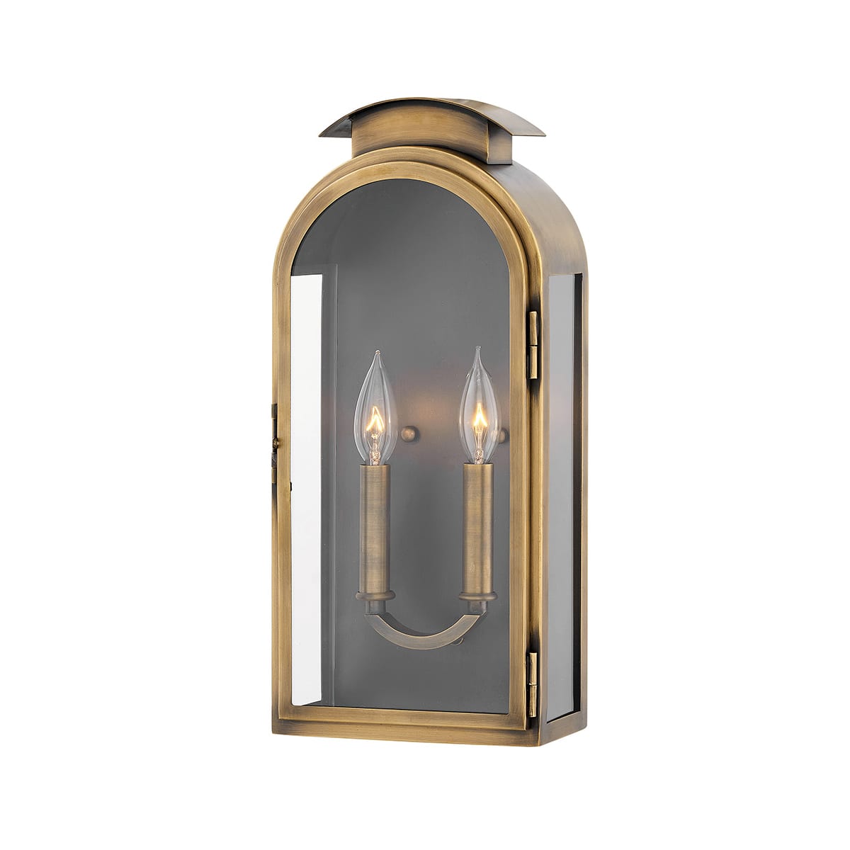 Hinkley Lighting 2524LS Light Antique Brass Rowley 2 Light