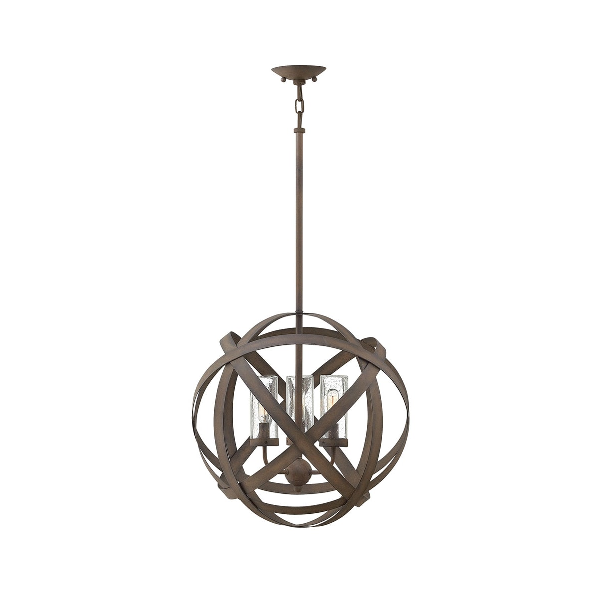 Hinkley Lighting 29703WZ Weathered Zinc Carson 120v 3 Light