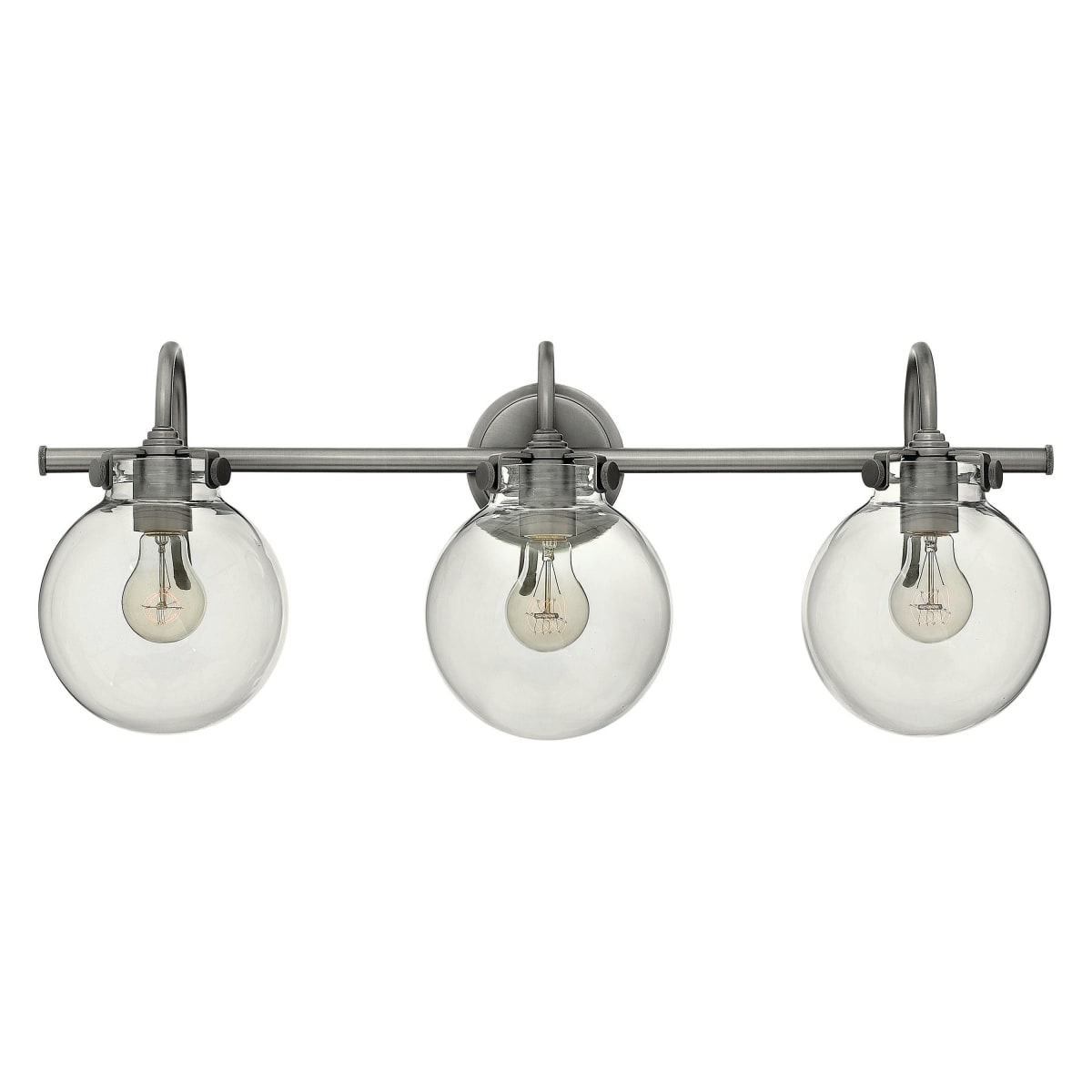 Hinkley Lighting 50034an Antique Nickel 3 Light 29 5 Width Bathroom Hinkley Lighting 50034 Congress Indoor