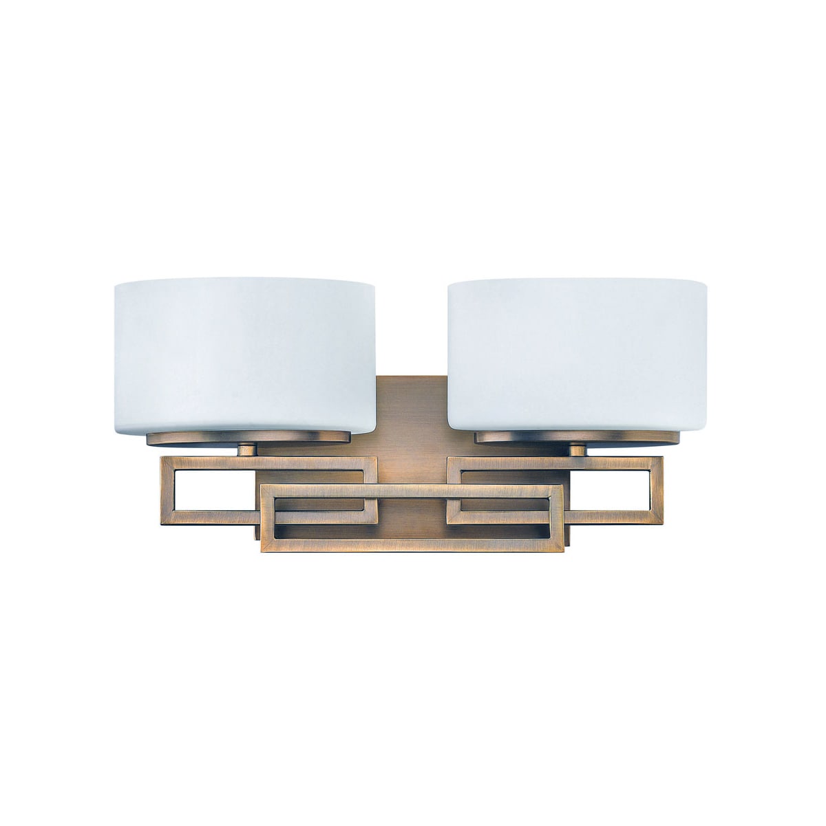 Hinkley Lighting 5102br Led Brushed Bronze Lanza 2 Light 16 1 Hinkley Lighting 5102br Led Brushed