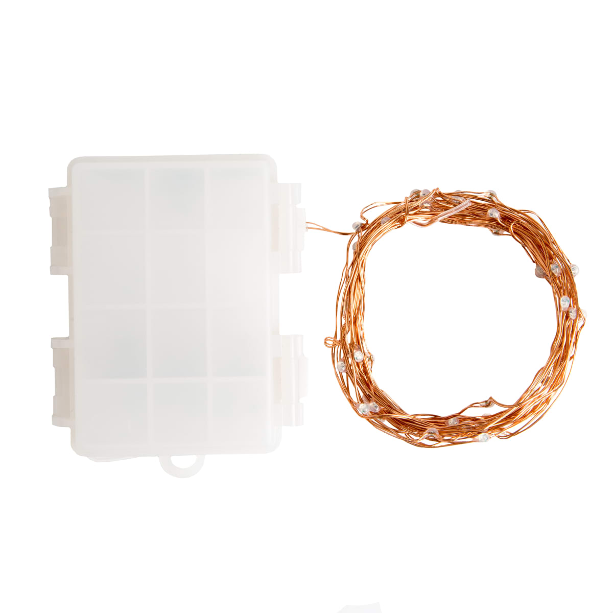 Hometown Evolution Inc 16ftwwhite Warm White 16 5 Foot Battery Powered 50 Led Diode Indoor Outdoor Fairy Lights