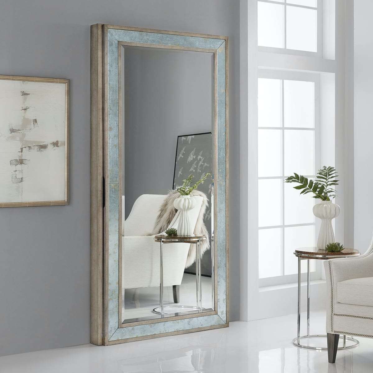 Hooker on sale floor mirror