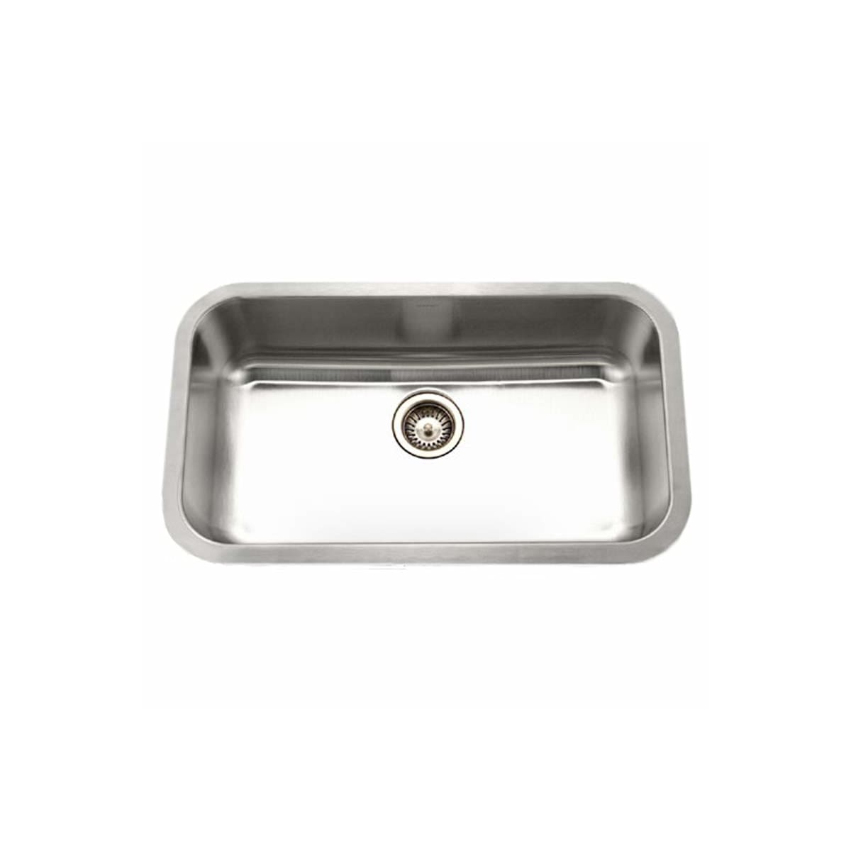 Houzer Stl 3600 1 Stainless Steel Eston 32 1 2 Single Basin
