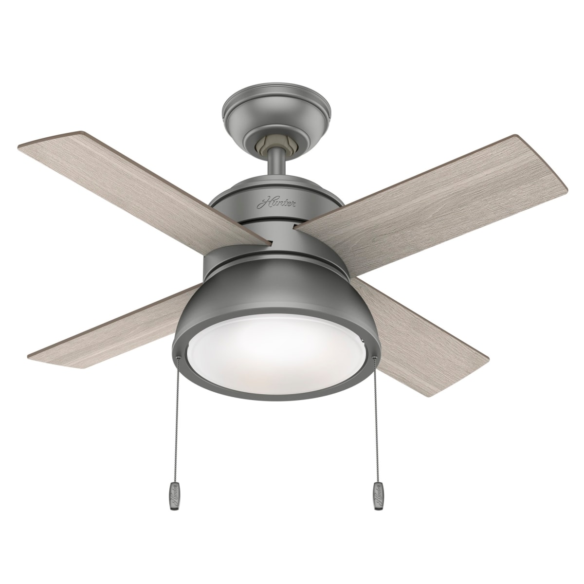 Tash 48 inch 4 Blade Ceiling Fan with Light in White Finish with Options 