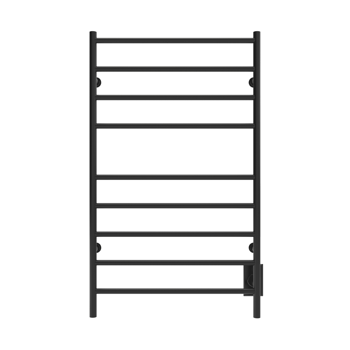 ICO Bath K4035W Matte Black Kontour 24 W x 40 H 110 V Hardwired Stainless  Steel Towel Warmer - Faucet.com