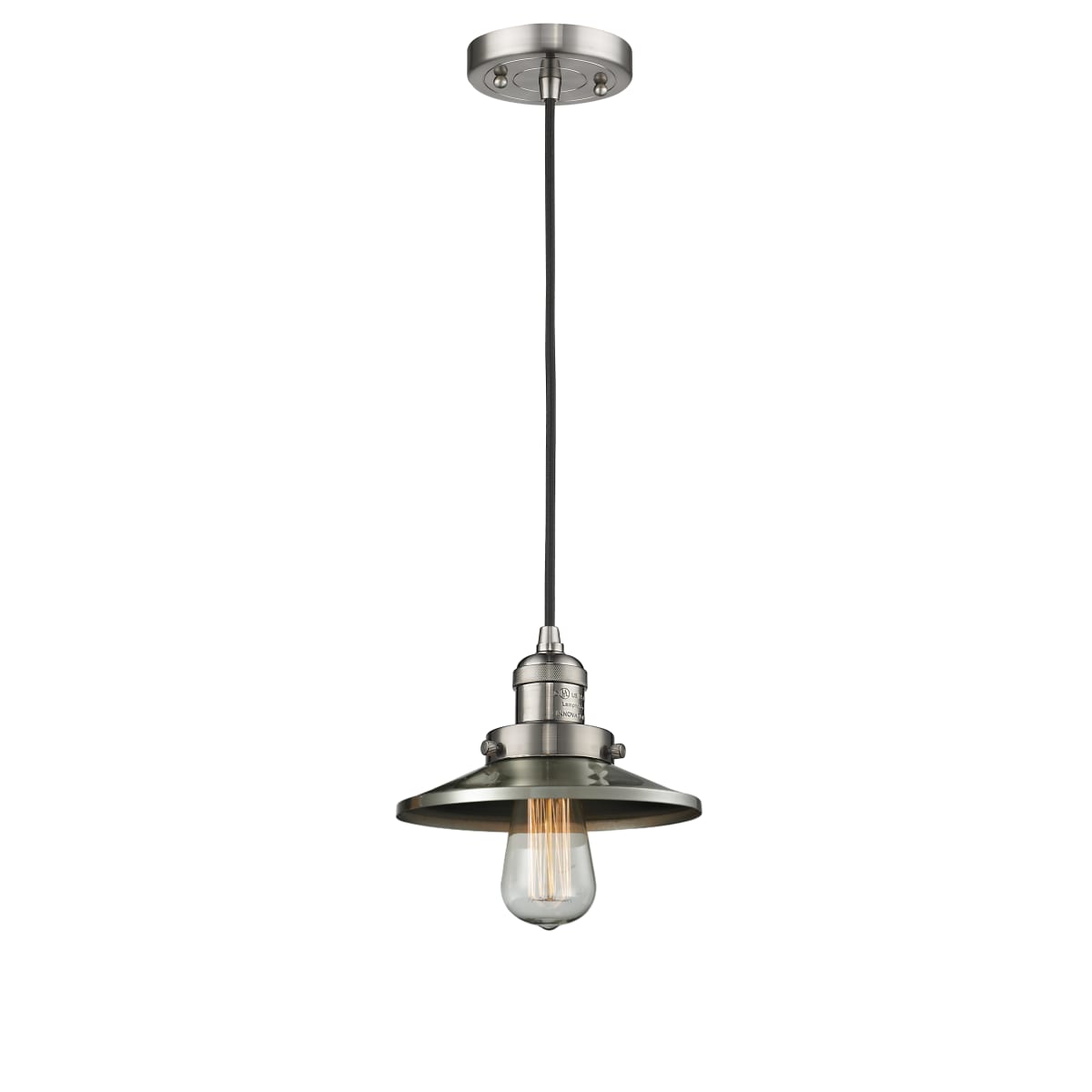 Matte Black Innovations 201C-BK-M6 1 Light Mini Pendant Matte Black Innovations 201C-BK-M6 1 Light Mini Pendant