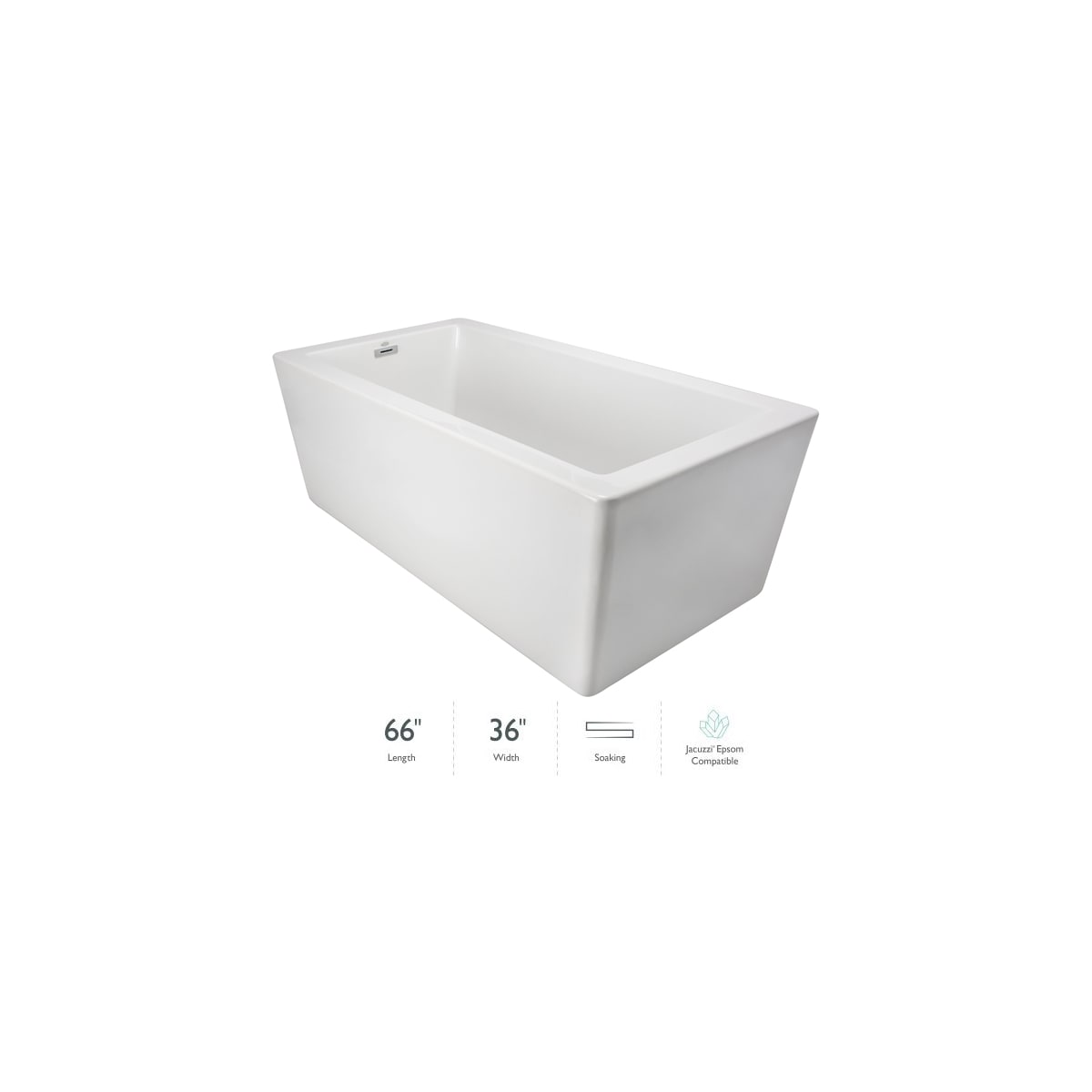 Jacuzzi MN15959 White Bianca 66
