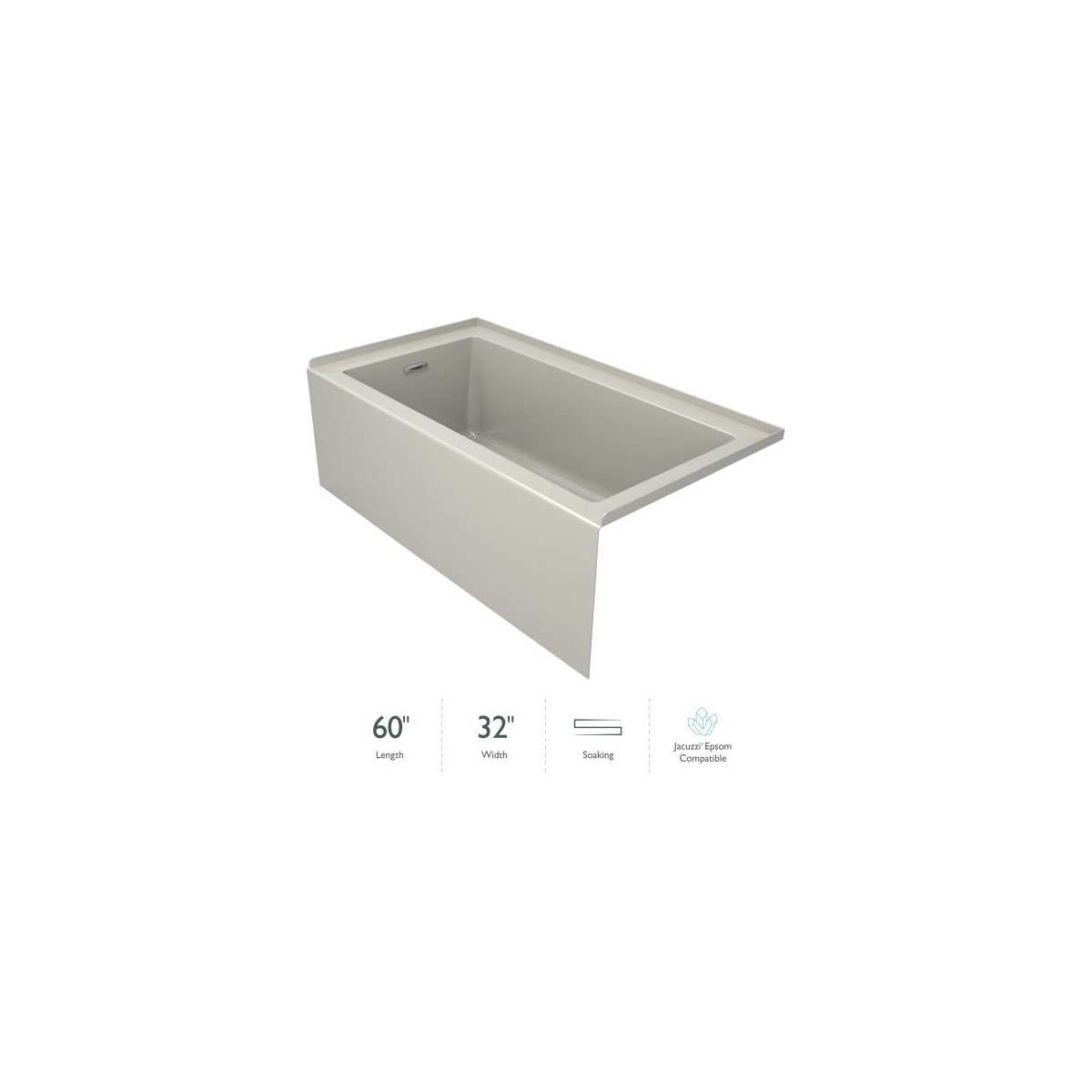 Jacuzzi MG58959 White Linea 60