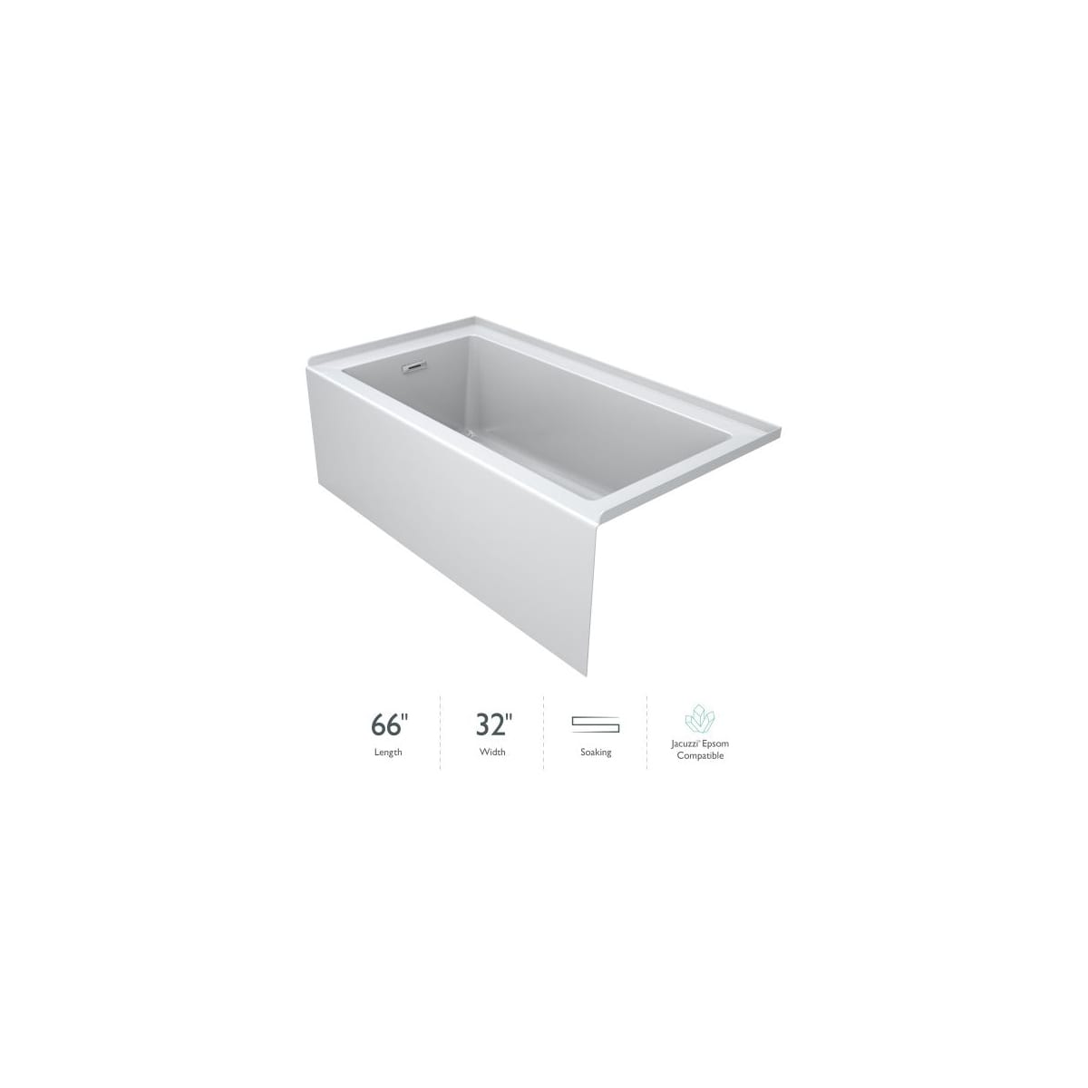 Jacuzzi PS05959 White Linea 66