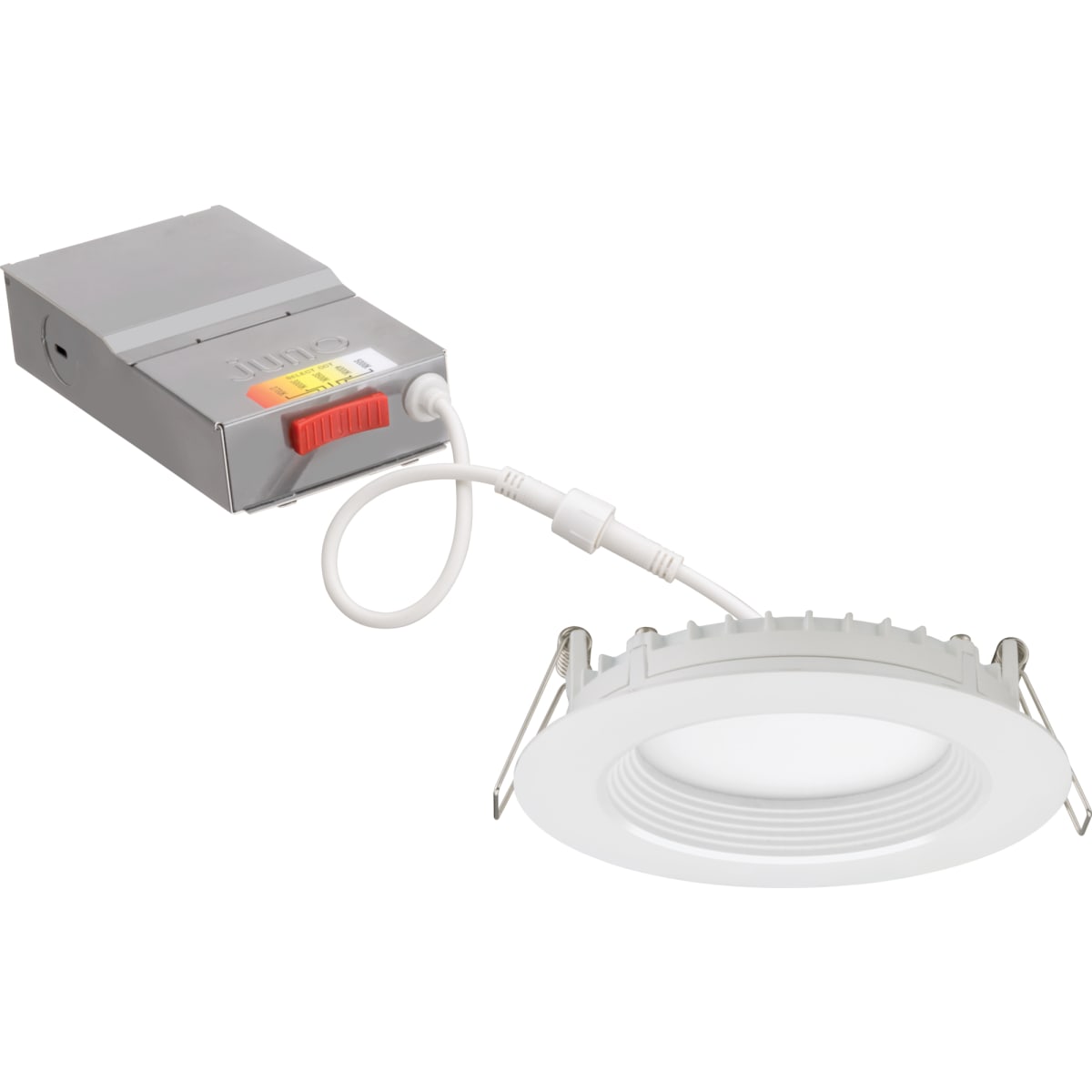 Juno WF4-SWW5-90CRI-MW-M6 4 Round LED Recessed Downlight,  27K/30K/350K/40K/50K, Triac Dimming, 120V