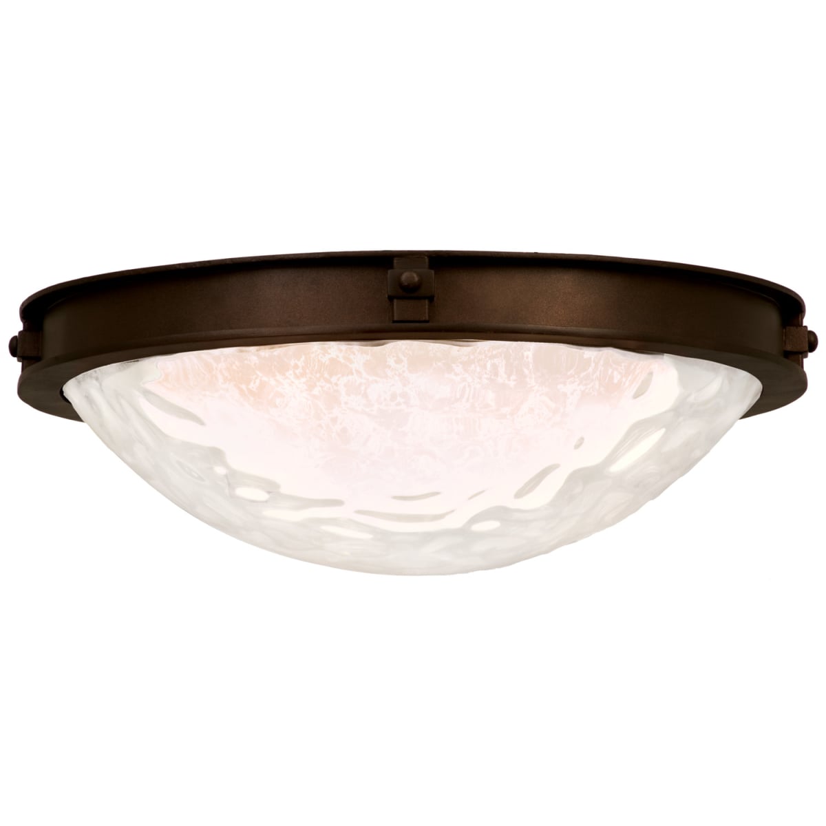 Kalco 5756SZ Satin Bronze Newport 2 Light Flush Mount