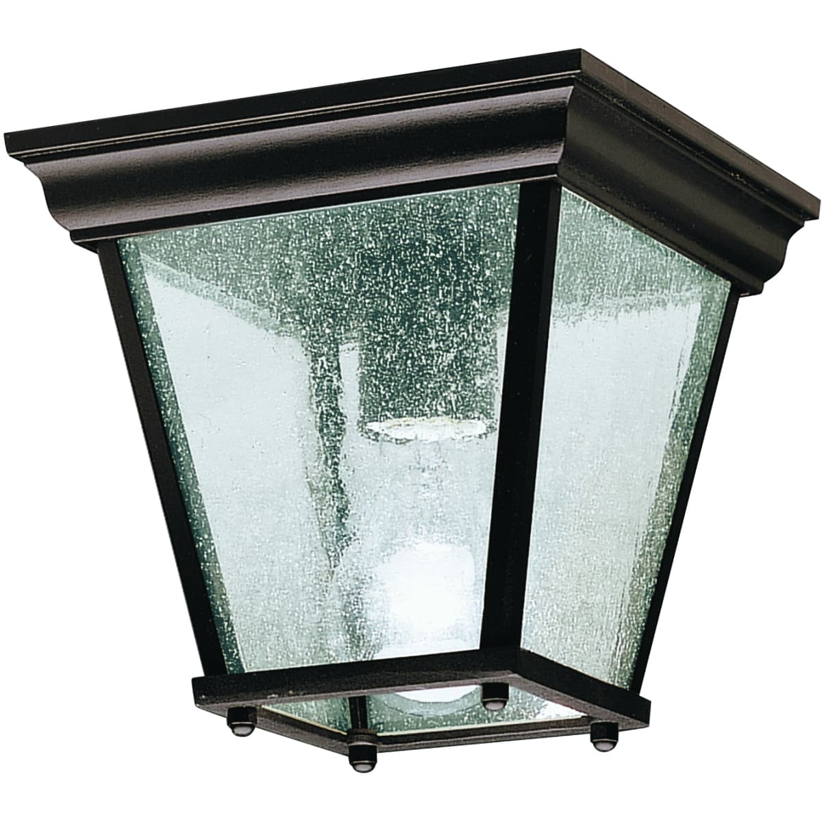 Kichler 9859bk Black 1 Light Outdoor Ceiling Fixture Light Outdoor Ceiling Fixture