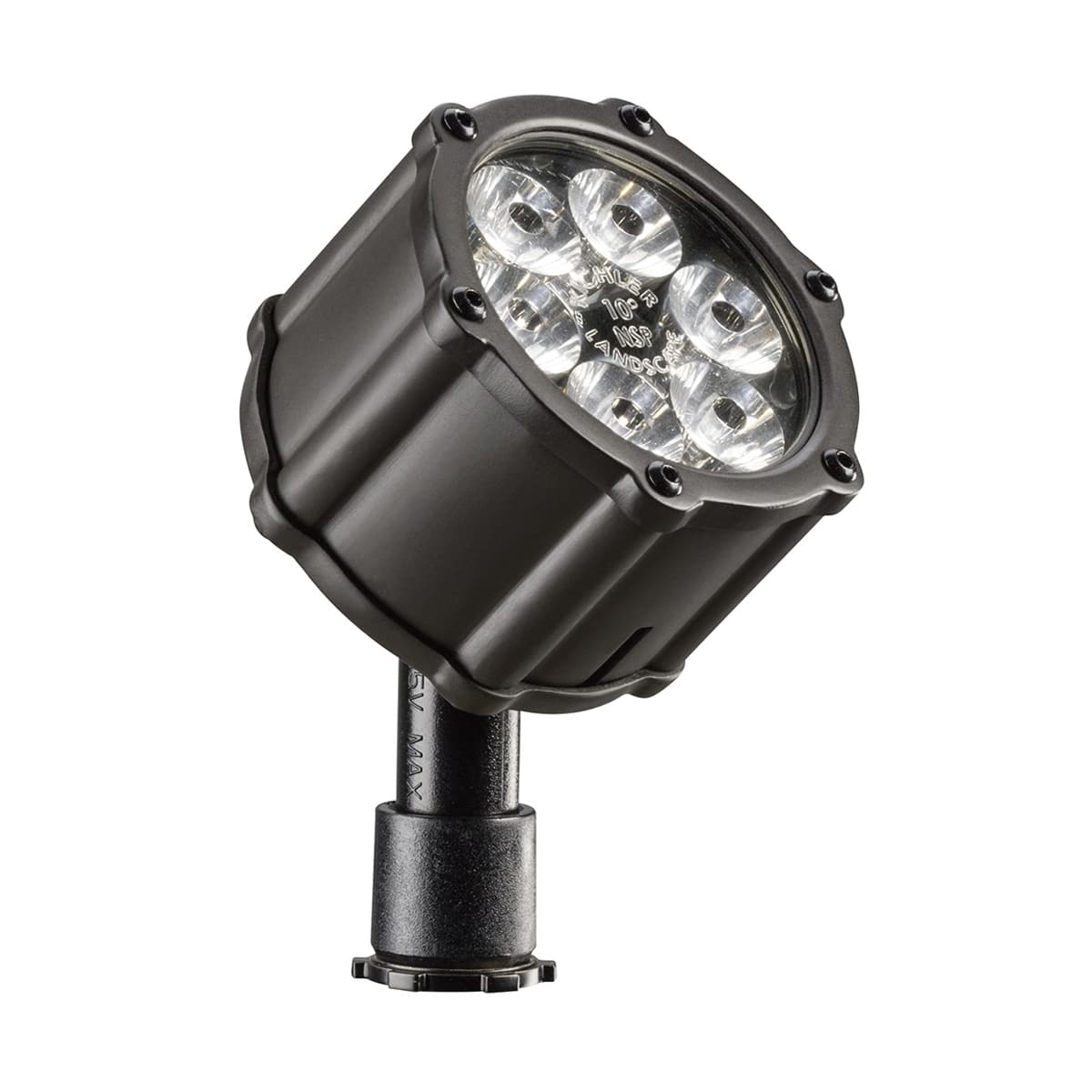 Kichler 15743AZT Textured Architectural Bronze 8.5W LED Accent Light 3000K 60 Degree Wide Flood Beam LightingDirect