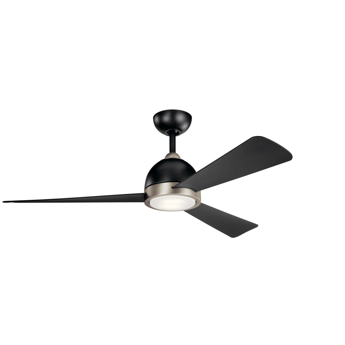 Kichler 300270sbk Satin Black Incus 56 3 Blade Indoor Ceiling Fan Kichler 300270sbk