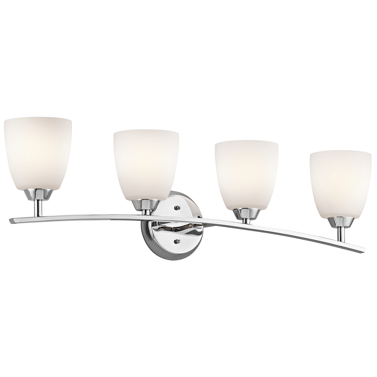 Kichler 45361ch Chrome Granby 32 71 Wide 4 Bulb Bathroom Lighting