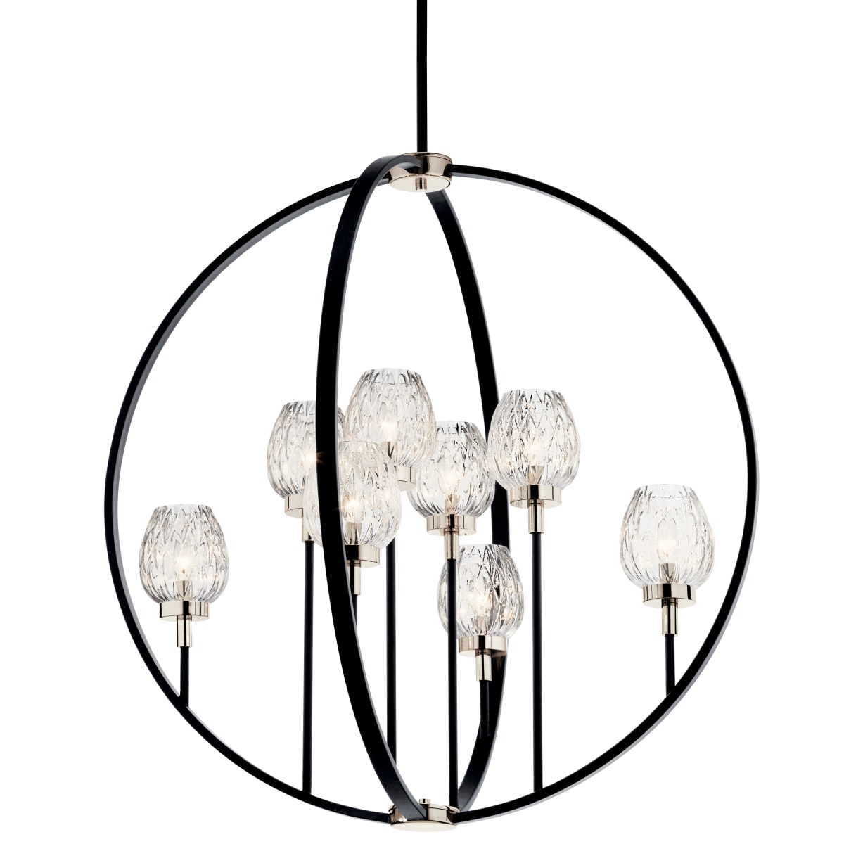Kichler globe sale chandelier