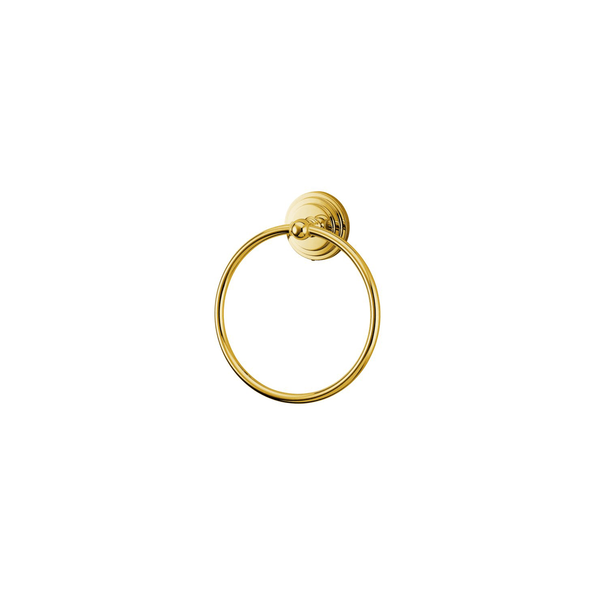 Kingston Brass Ba2714c Polished Chrome Milano 6 Towel Ring Faucet Com