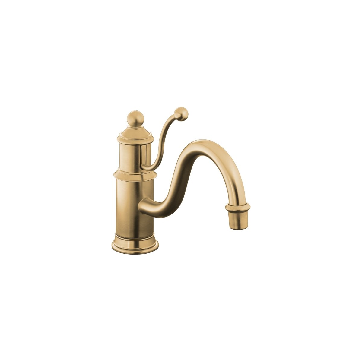Kohler K 168 Bv Brushed Bronze Single Handle Kitchen Faucet From