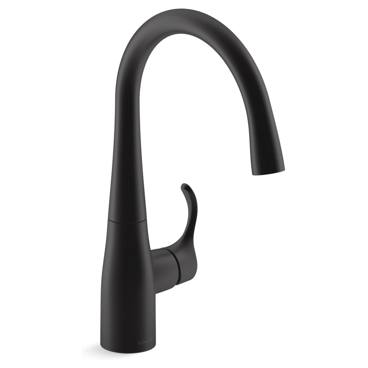 Kohler K 22034 Bl Matte Black Simplice Bar Sink Faucet Faucet Com