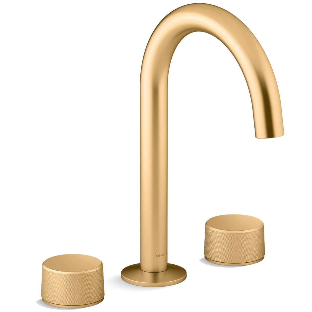 KOHLER Components Bathroom Sink Faucet Spout with Tube Design 1.2 GPM in  Vibrant French Gold 77967-AF