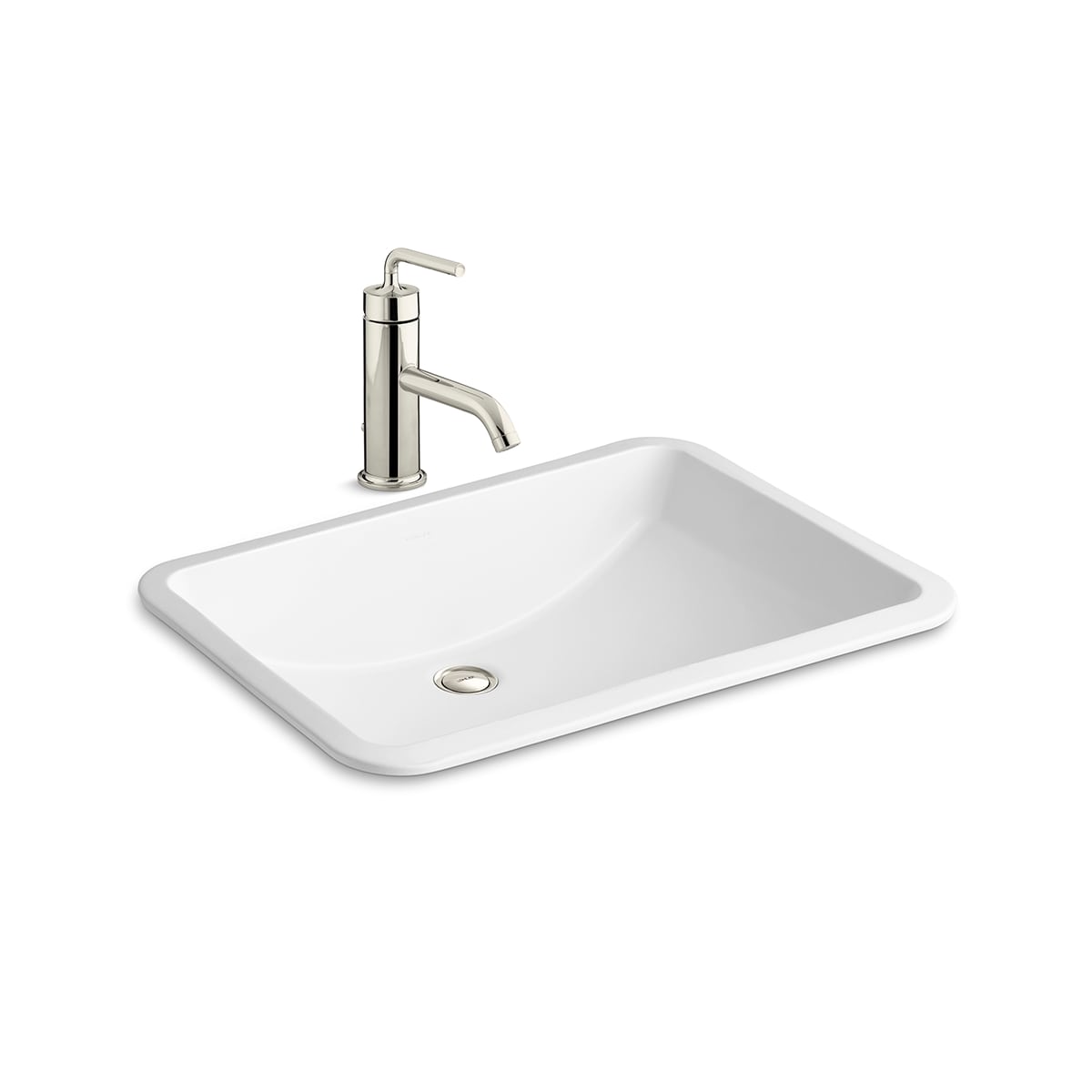 Kohler K 14402 4a K 2214 Sn Polished Nickel Ladena 18 3 8