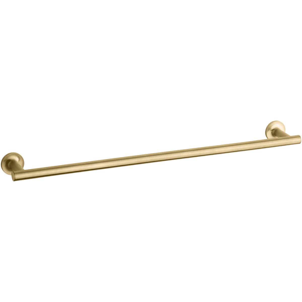 Kohler K 14436 2MB Vibrant Brushed Moderne Brass Purist 24 Towel Bar FaucetDirect