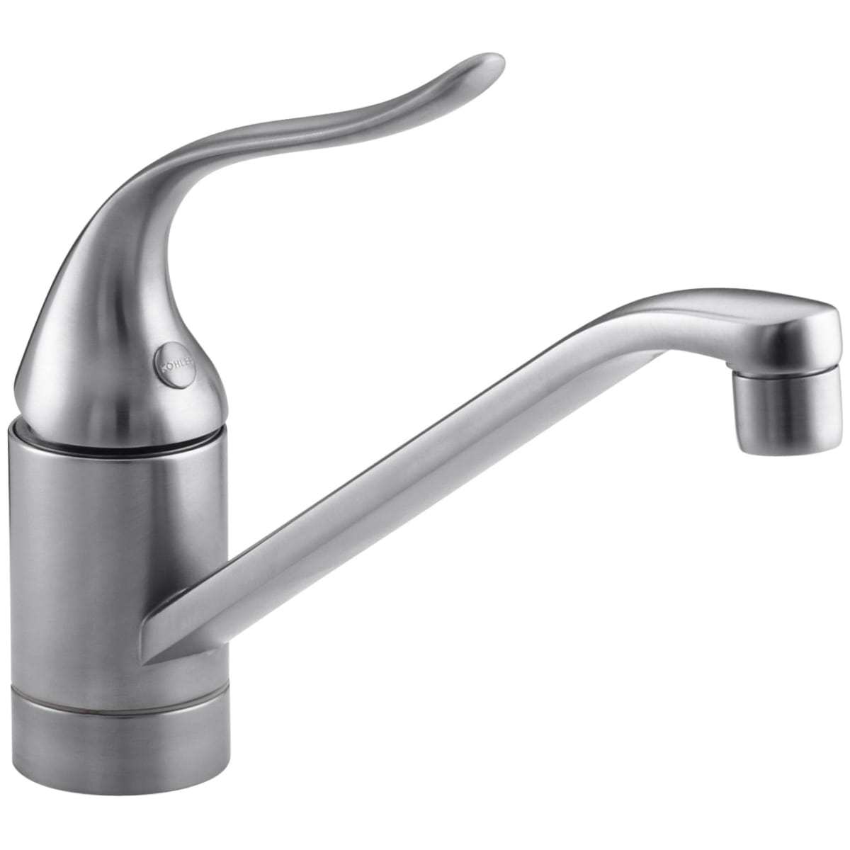 Kohler K 15175 F G Brushed Chrome Single Handle Kitchen Faucet