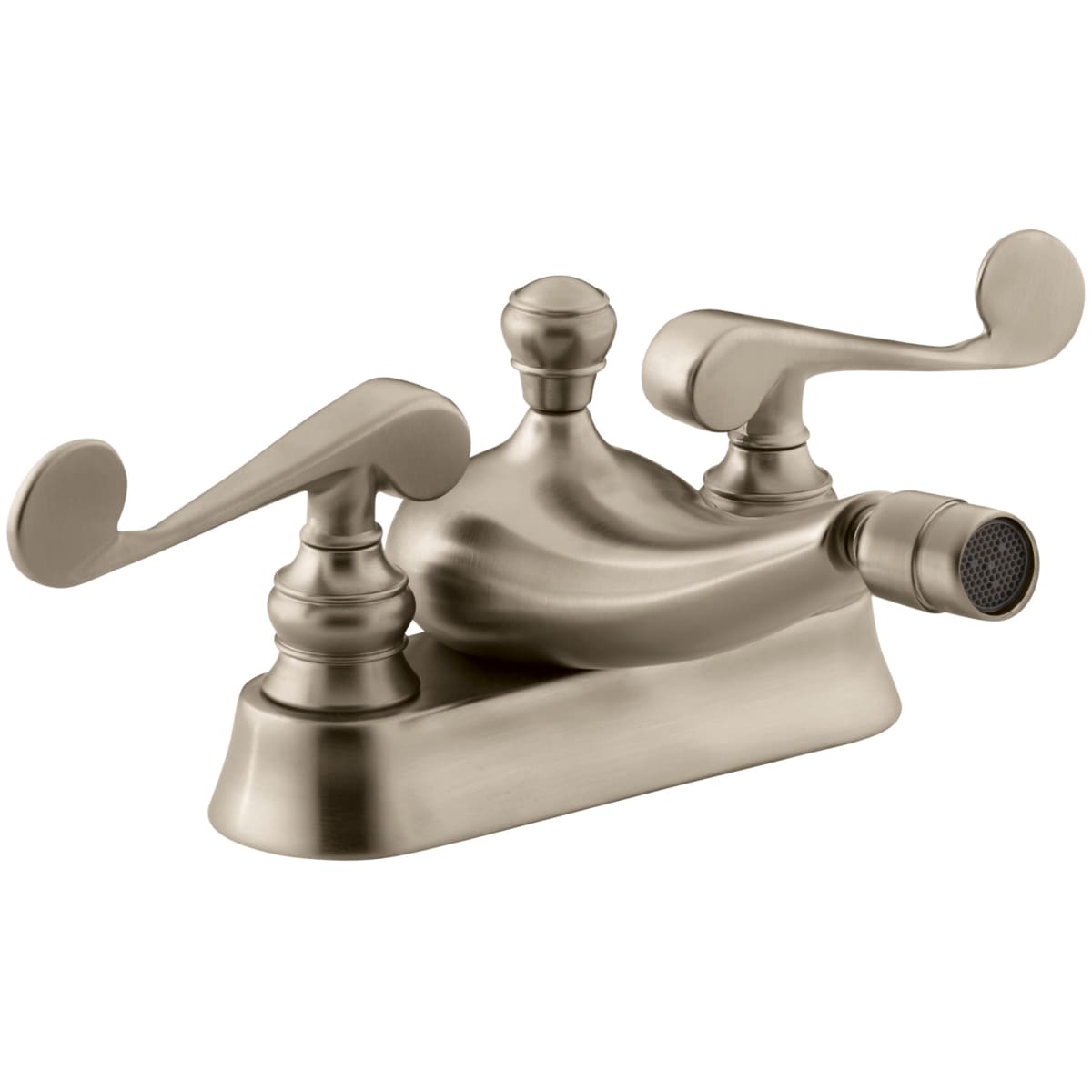 Kohler K 16131 4 Pb Polished Brass Revival Centerset Bidet Faucet
