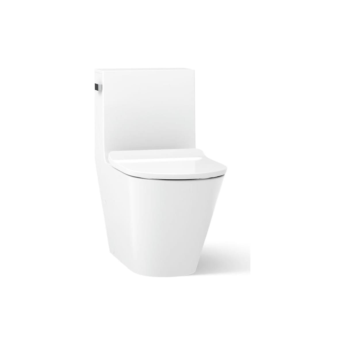 Kohler K-22378-0 White Brazn One Piece Compact Elongated