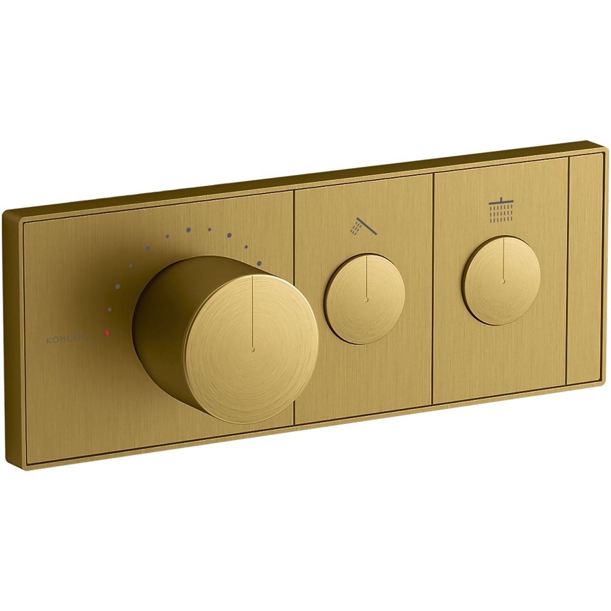 Kohler K-26346-9-2MB Vibrant Brushed Moderne Brass Anthem