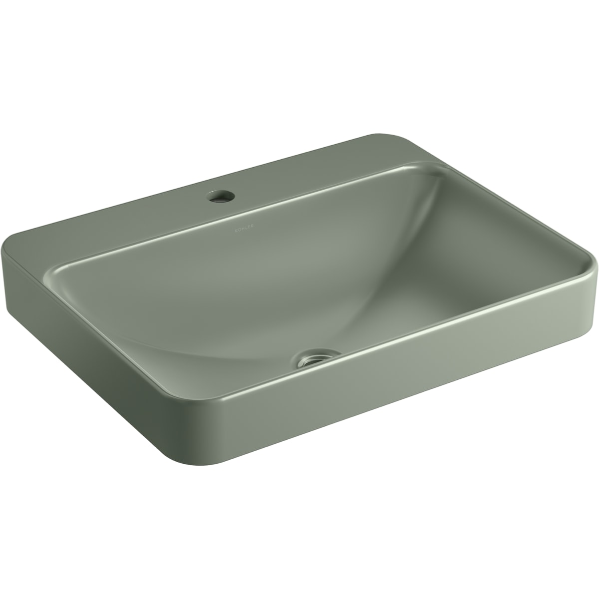 A☆k Vox Rectangle Vessel Sink with 8-Inch Centers | K-2660-8
