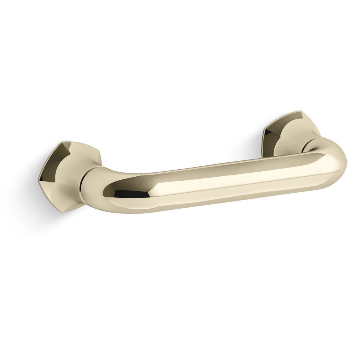 KOHLER Occasion 3 in. (76 mm) Center-to-Center Cabinet Pull in Vibrant Brushed Moderne Brass