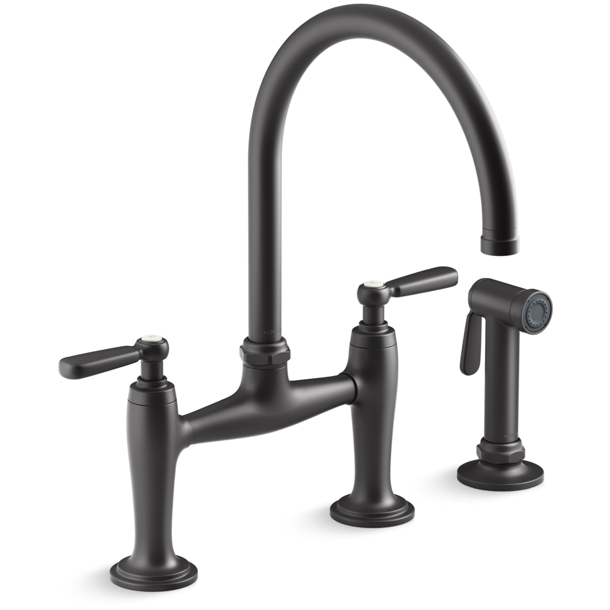 Kohler K-28356-BL Matte Black Edalyn by Studio McGee 1.5 GPM