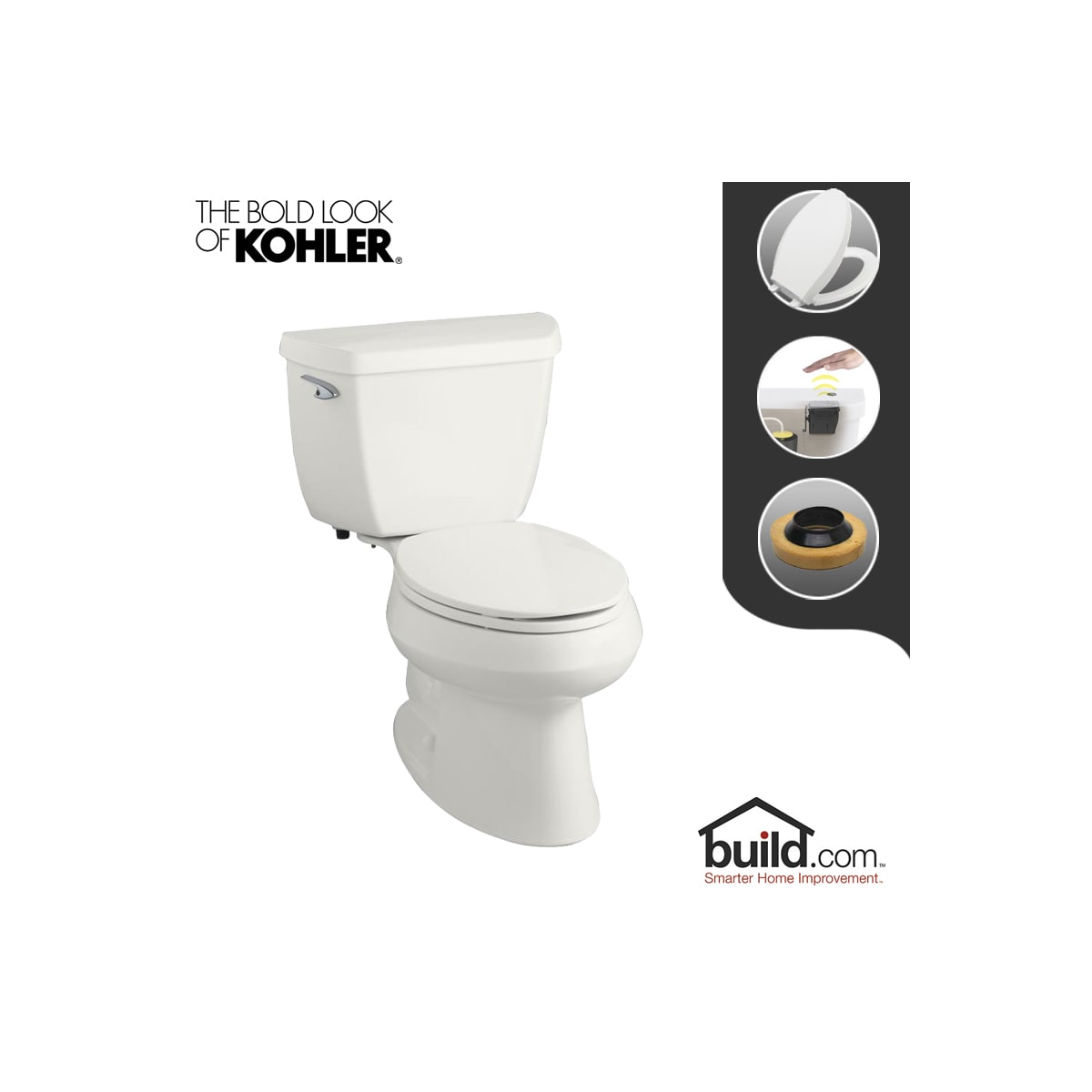 KOHLER K-1954-0  Touchless Toilet Flush Kit