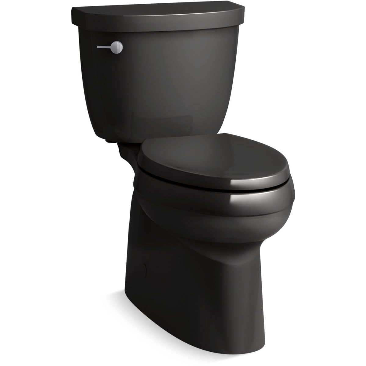 Kohler K 5310 7 Black Black Cimarron Comfort Height 1 28 Gpf Two